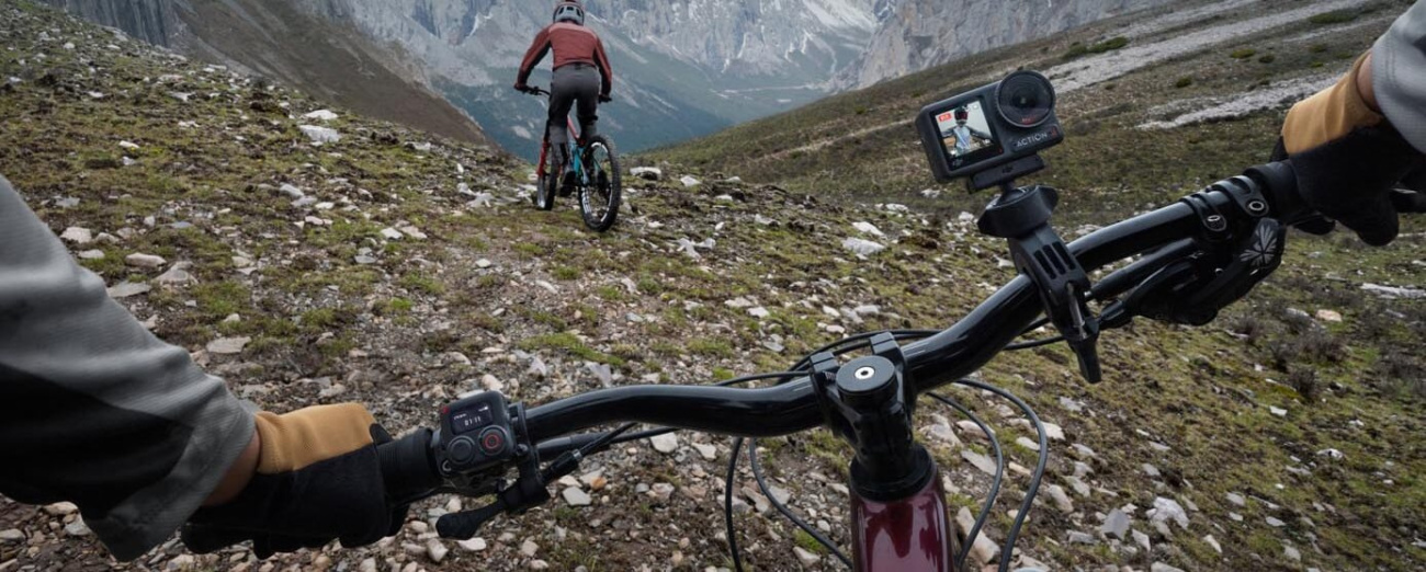 DJI Osmo Action 4 Kamera sportowa na rower